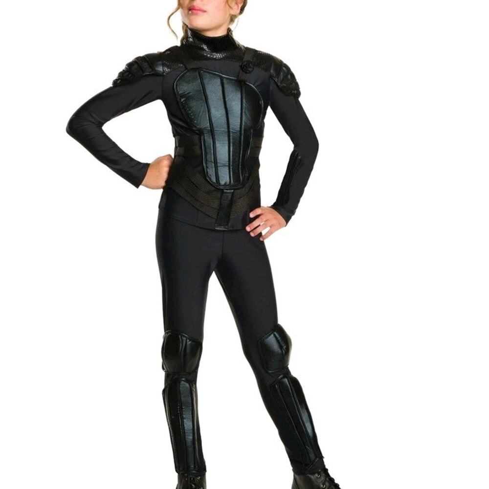 Hunger Games Mockingjay Part 2 Katniss Everdeen Costume Girls XS 5 6 Rubies